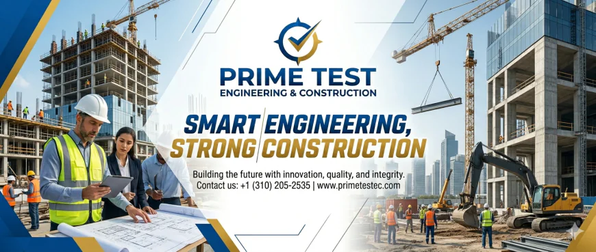 Prime Test Engineering & Construction: Smart Engineering, Strong Construction