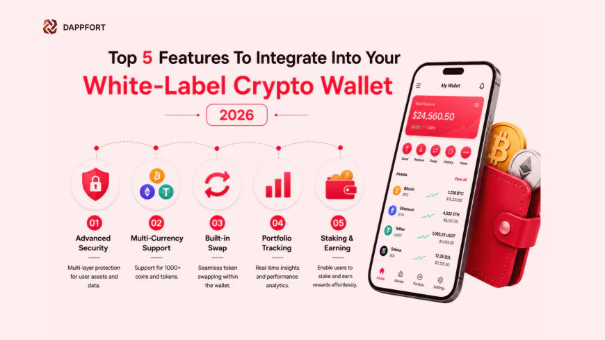 Top 5 Features To Integrate Into Your White-Label Crypto Wallet in 2026?