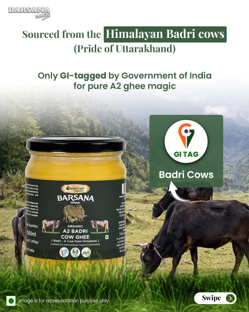 Organic A2 badri cow ghee