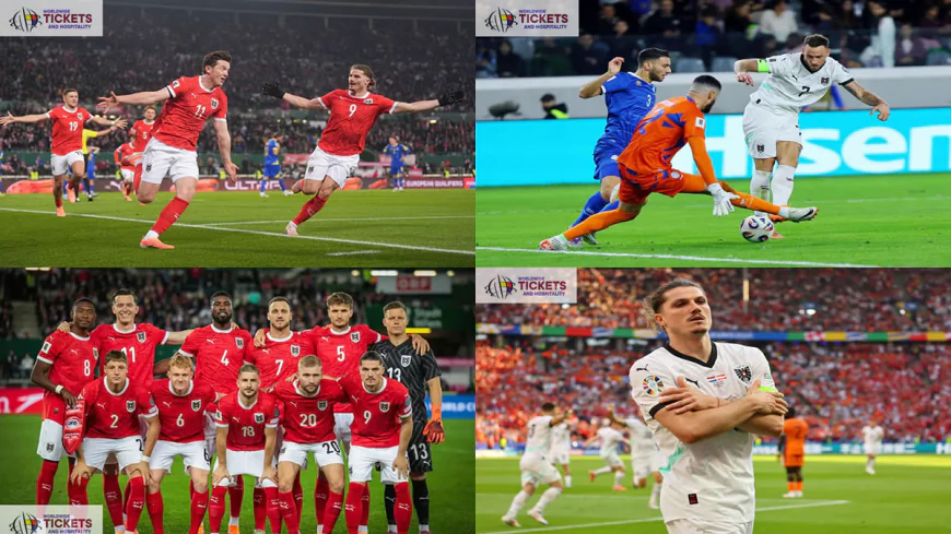 Austria vs Jordan Tickets; Austria Squad for FIFA World Cup 2026 Arnautovic, Sabitzer and Alaba Lead Return After 28 Years