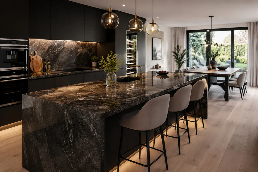 Elegant Stone Surface Ideas Transforming Modern Surrey Kitchens