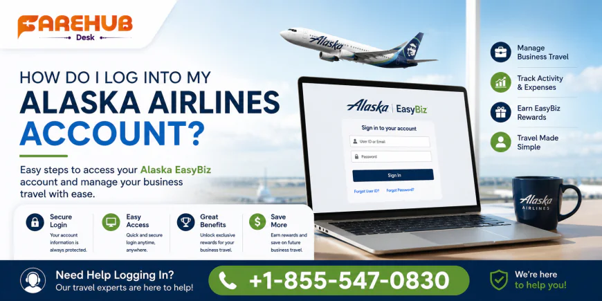 How Do I Log Into My Alaska Airlines Account?