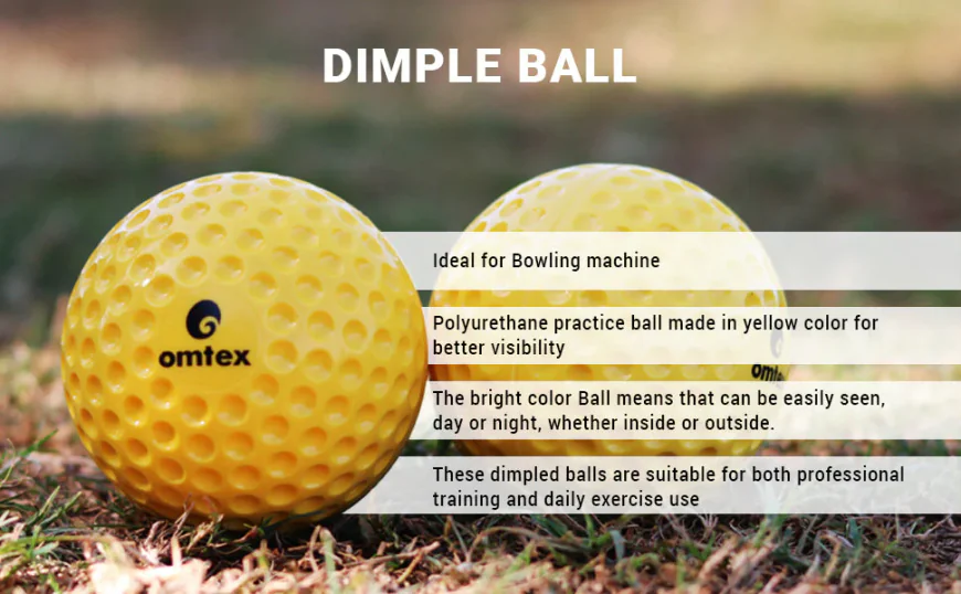 Best Dimple Balls For Bowling Machine – Durable Cricket Practice Balls by Ajaib Enterprises