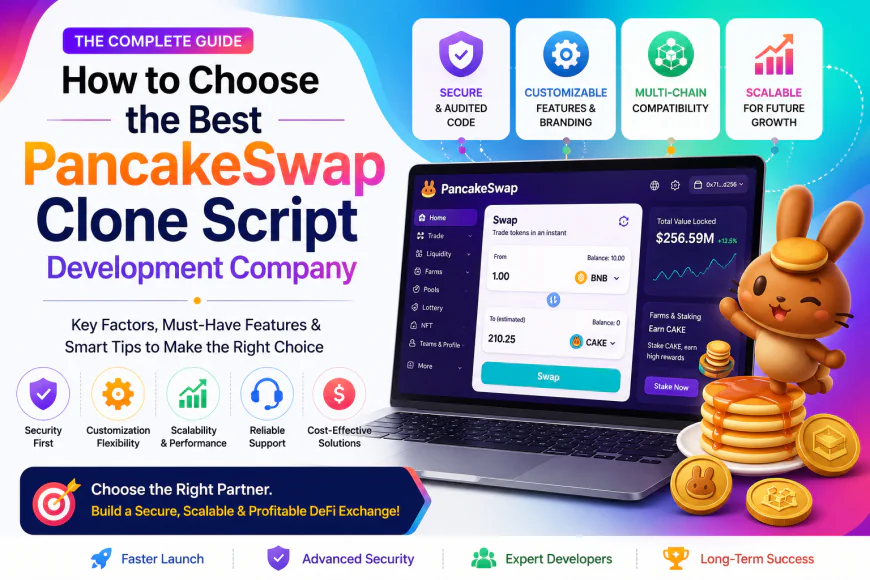 How to Choose the Best PancakeSwap Clone Script Development Company