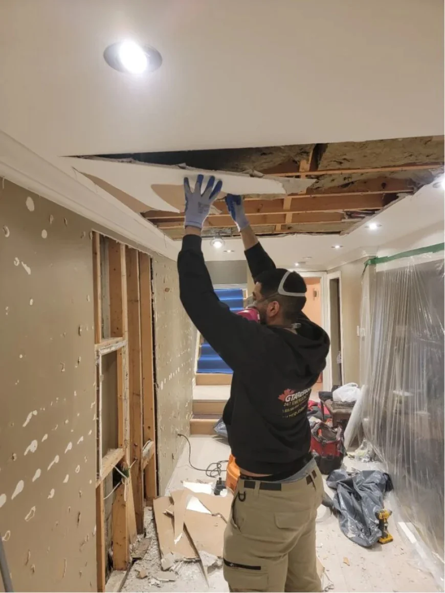 Ceiling Water Damage Repair Bastrop TX Fast Solutions for Safe Home Restoration