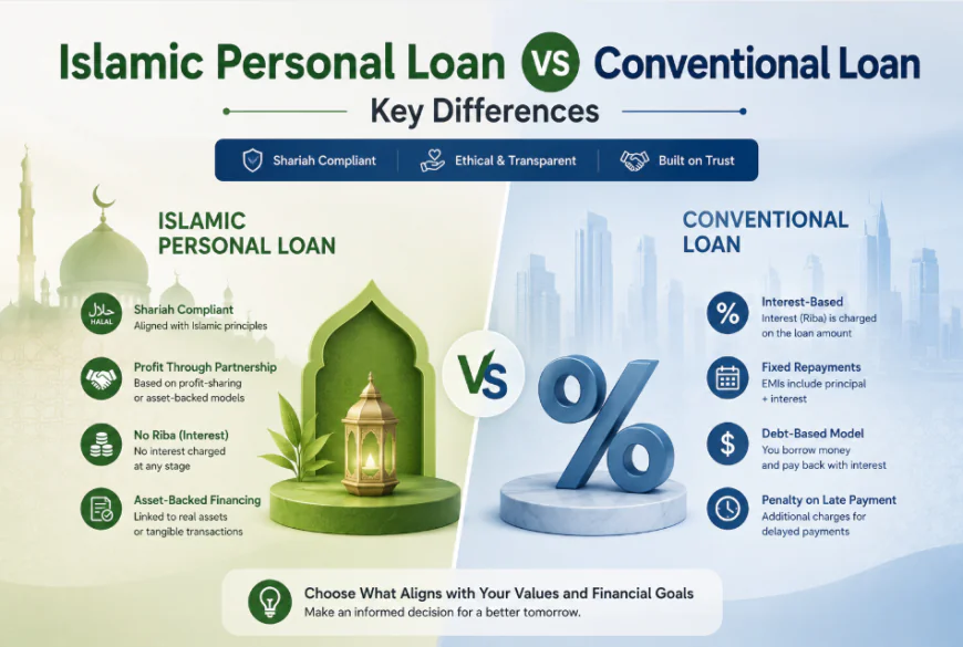 Islamic Personal Loan vs Conventional Loan: Key Differences
