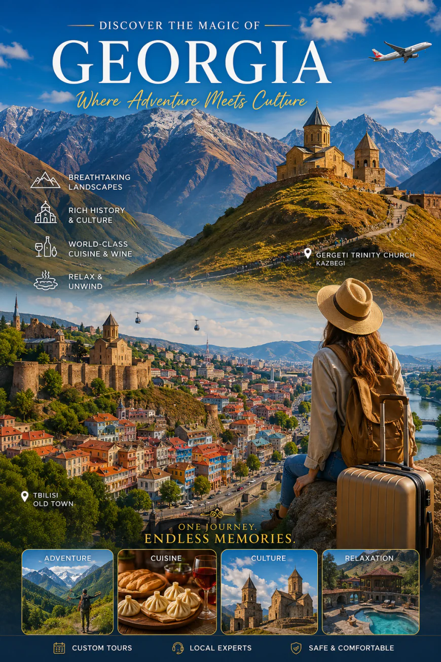 Explore Georgia Tour Packages – Tbilisi, Kazbegi & Gudauri Guide