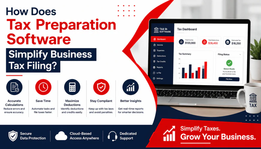 How Does Tax Preparation Software Simplify Business Tax Filing?