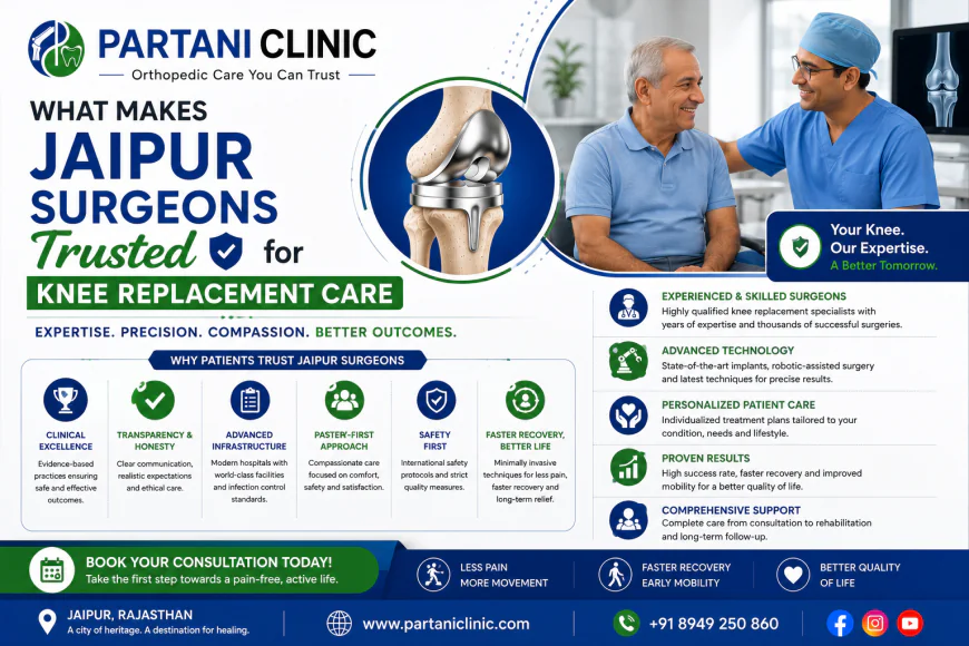 What Makes Jaipur Surgeons Trusted for Knee Replacement Care