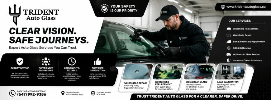 Auto Glass Replacement Service in Markham: Fast, Safe & Mobile Solutions for Modern Drivers