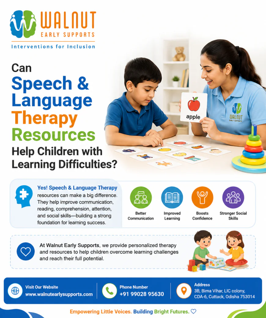 Can Speech & Language Therapy Resources Help Children with Learning Difficulties?