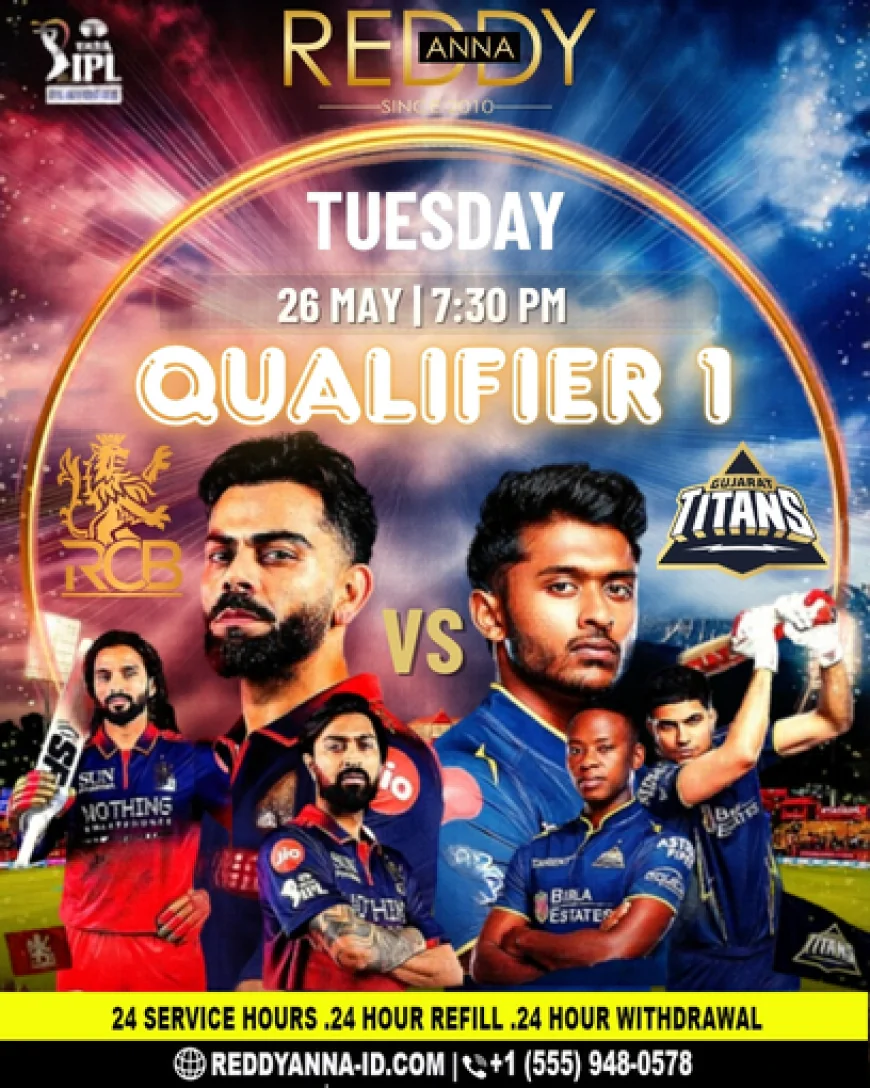 RCB vs GT, Qualifier 1, IPL 2026 - Reddy Anna 
