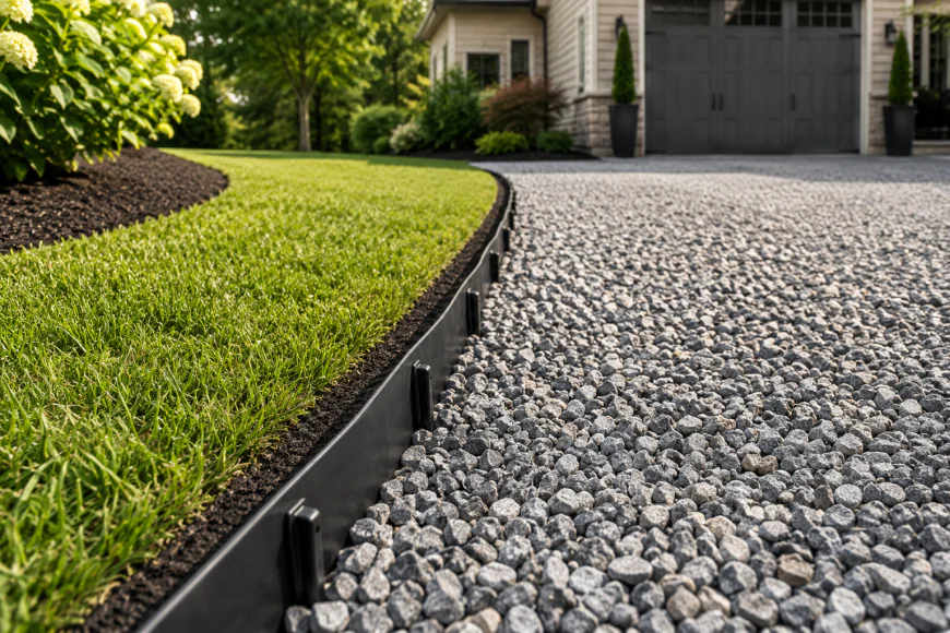 How to Keep 3/4″ Gravel From Spreading All Over Your Driveway