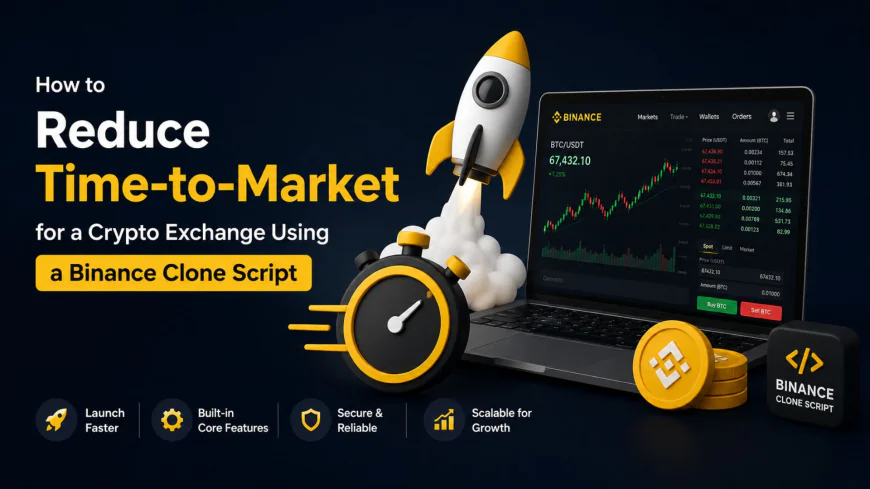 How to Reduce Time-to-Market for a Crypto Exchange Using a Binance Clone Script