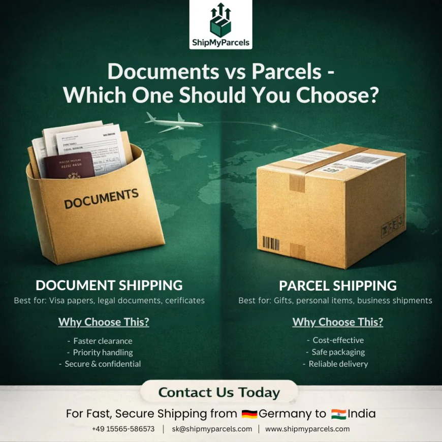 Best Service to Send Parcel from Germany to India with Ship My Parcels