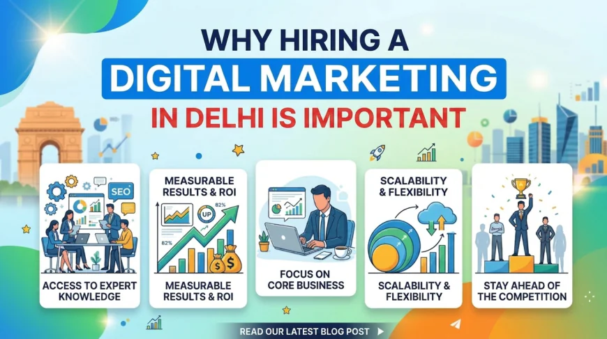 Why Hiring a Digital Marketing Agency in Delhi Is Important