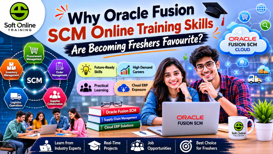Why Oracle Fusion SCM Online Training Skills Are Becoming Freshers Favourite?