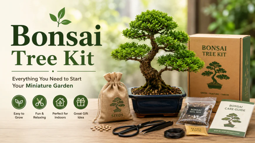 Bonsai Tree Kit: Everything You Need to Start Your Miniature Garden