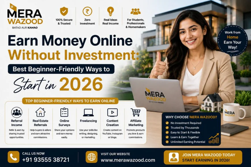 Earn Money Online Without Investment: Best Beginner-Friendly Ways to Start in 2026