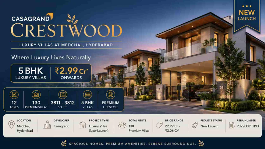 Casagrand Crestwood Medchal | Premium Villas in Hyderabad