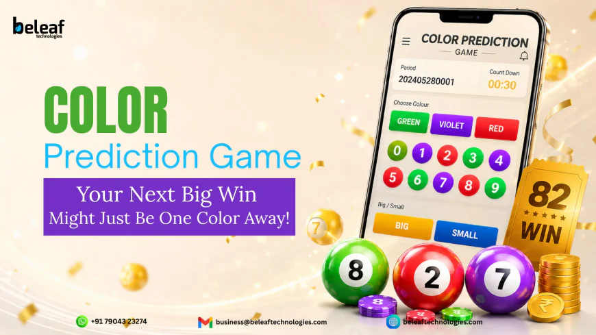 Color Prediction Game – Your Next Big Win Might Just Be One Color Away