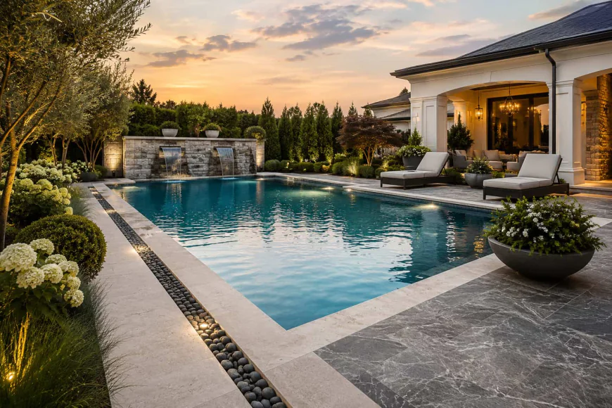 Pool Border Ideas That Make Outdoor Spaces Feel More Luxurious