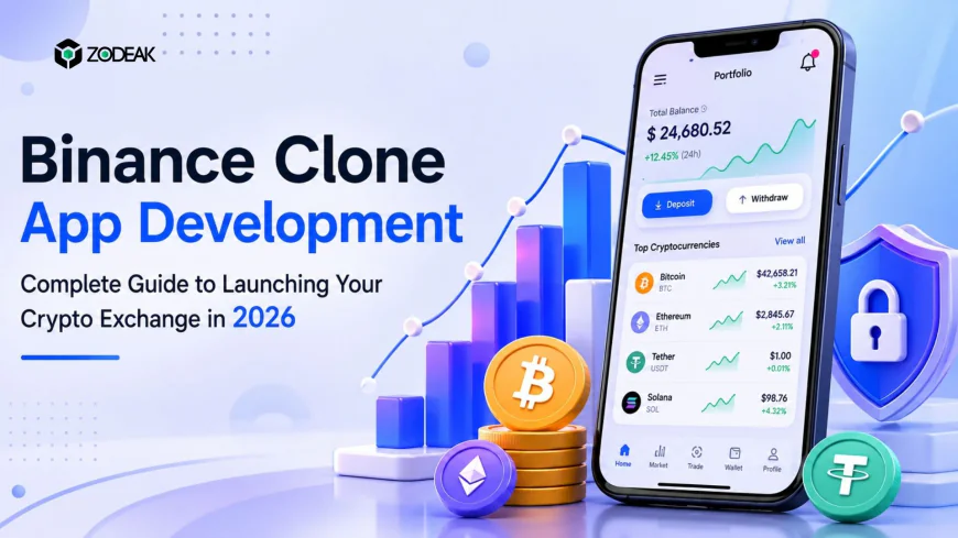 Binance Clone App Development: Complete Guide to Launching Your Crypto Exchange in 2026