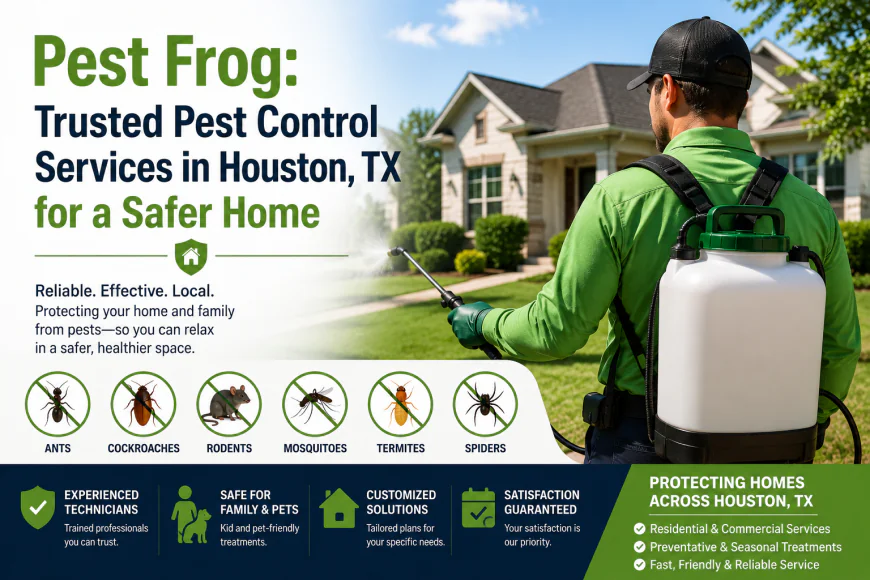 Pest Frog: Trusted Pest Control Services in Houston, TX for a Safer Home