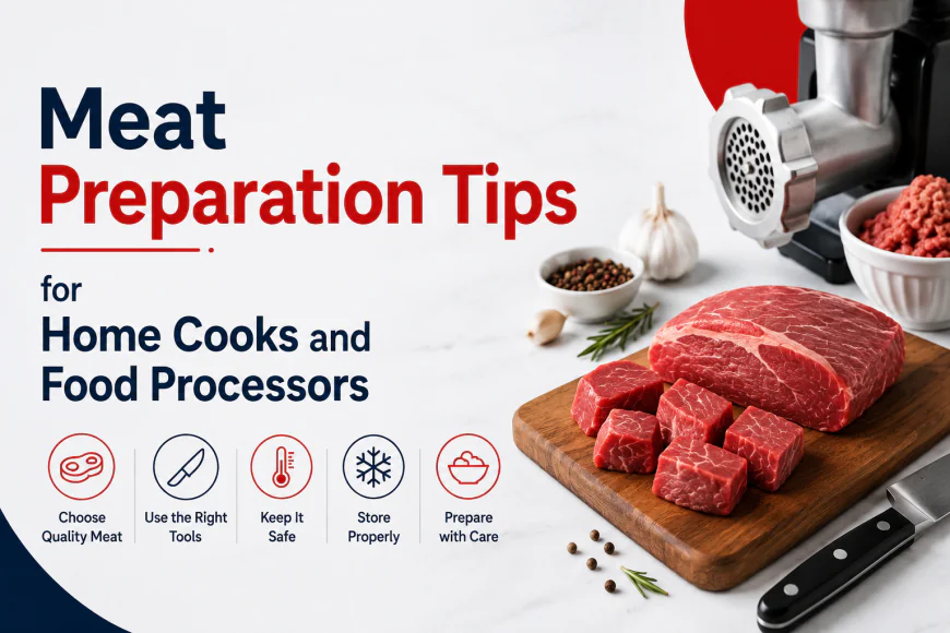 Meat Preparation Tips for Home Cooks and Food Processors