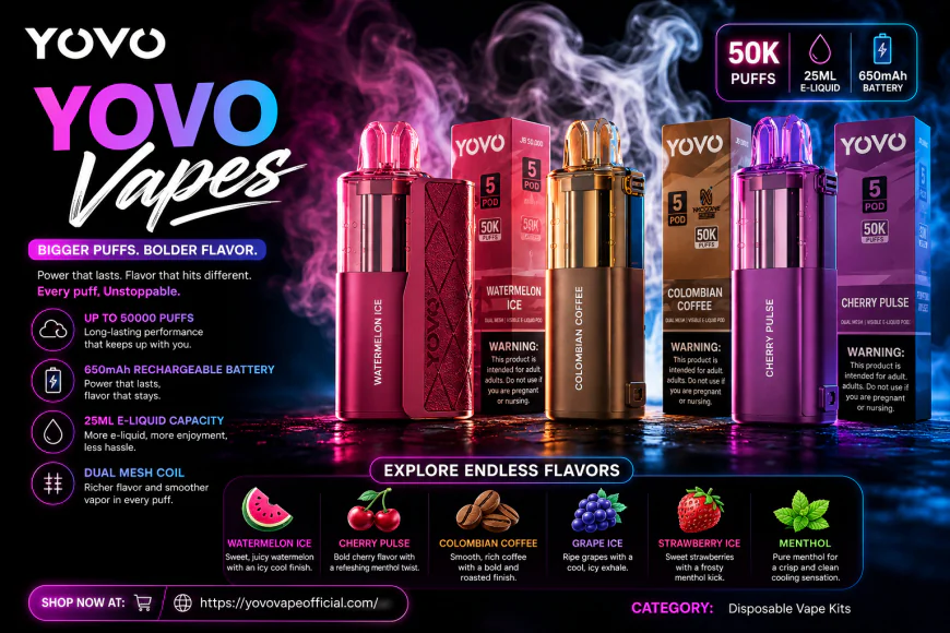 How the YOVO JB50K Creates a Better Disposable Vape Experience