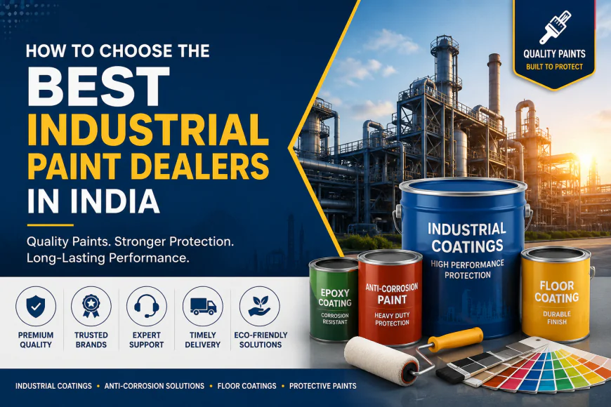 How to Choose the Best Industrial Paint Dealers in India