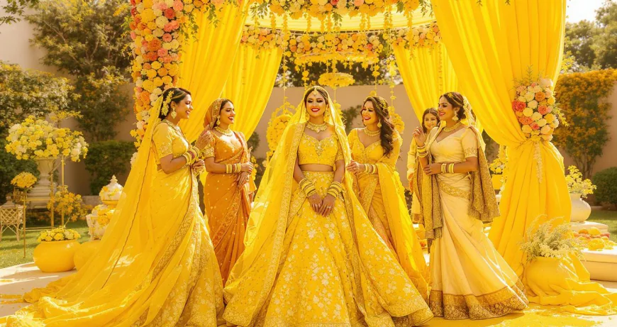 Haldi Ceremony Outfit Ideas: Bright Wedding Fashion Trends