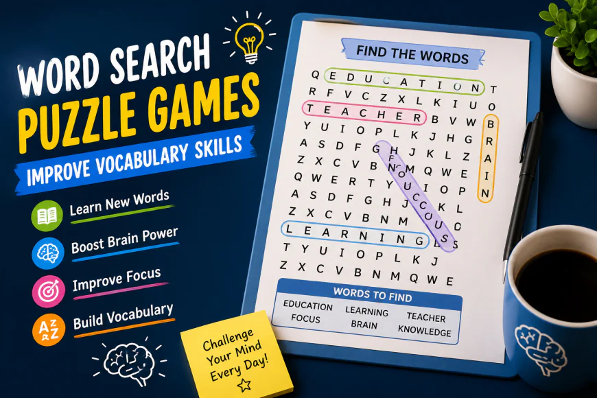 Interesting Word Search Puzzle Games That Improve Vocabulary Skills