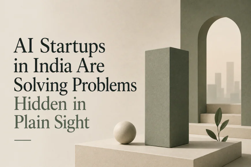 AI Startups in India Are Solving Problems Hidden in Plain Sight