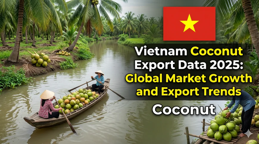 Vietnam Coconut Export Data 2025: Global Market Growth and Export Trends