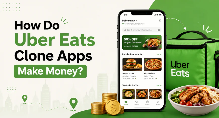 How Do Uber Eats Clone Apps Make Money?