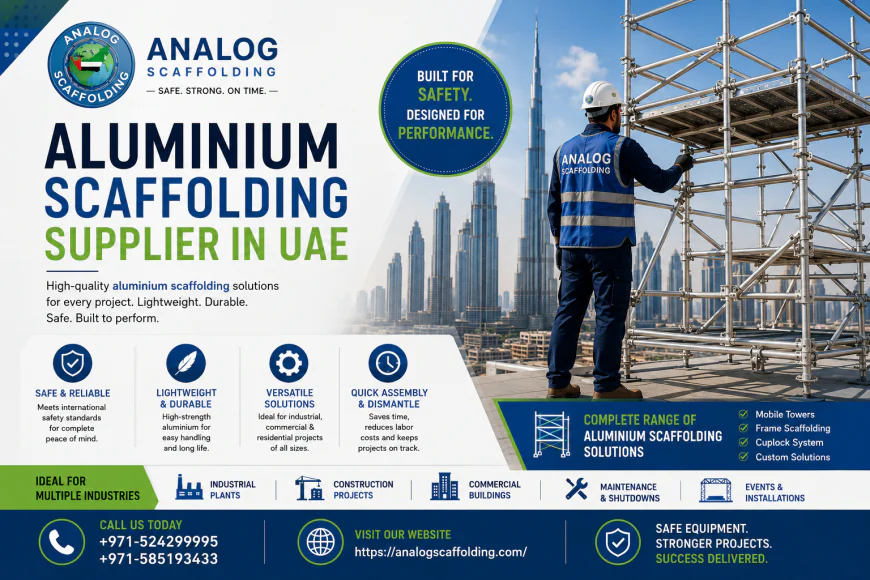 Why UAE Construction Projects Are Moving Away From Steel and Choosing Aluminium Scaffolding