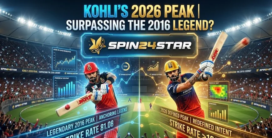 Spin24star Explores the Anatomy of Kohli's 2026 Resurgence