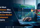 What Most Businesses Miss When Choosing a Prediction Market Development Company