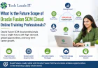 What Is the Future Scope of Oracle Fusion SCM Cloud Online Training Professionals?