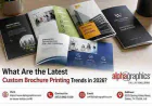 What Are the Latest Custom Brochure Printing Trends in 2026?