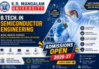 B.Tech. in Semiconductor Engineering: Course Details, Admissions, Scope, and Career Opportunities