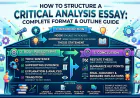 How to Structure a Critical Analysis Essay: Complete Format & Outline Guide