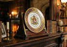 commemorative plate stand
