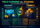Yield Farming vs. Staking: Key Differences Explained