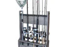 Fluid Mobility and High-Density Tackle Preservation: The Engineering of the 16-Fishing Rod Double-Sided Rolling Rack