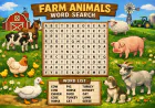 Farm Animals Word Search: The Ultimate Educational Activity for Kids and Beginners