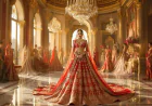 Seema Gujral Bridal Lehenga from Silk Threads Designer Wear