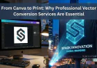 From Canva to Print: Why Vector Conversion Services Are Essential for Professional Printing