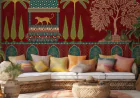 Ethnic Wallpaper India for Living Rooms: Create a Rich and Timeless Look